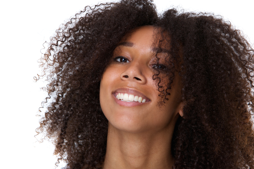 Beautiful Black Woman Smiling