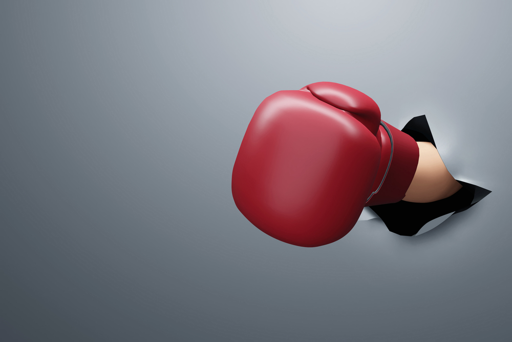 Red Boxing Gloves 3d Illustration